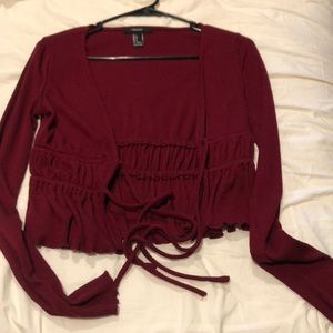 Long sleeve cardigan